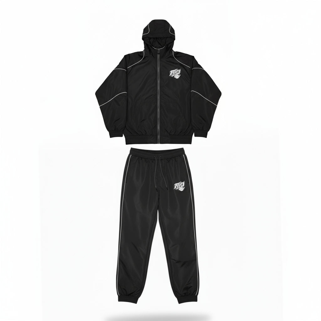 FFYD Windbreaker Tracksuit Fekete