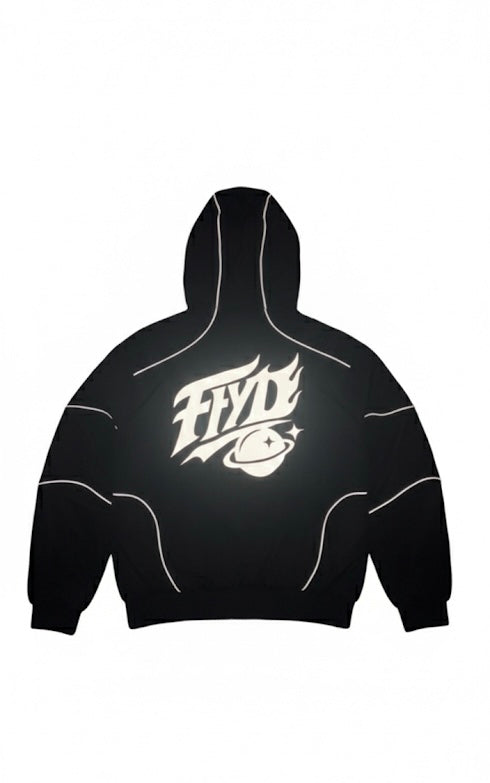 FFYD Windbreaker Tracksuit Fekete